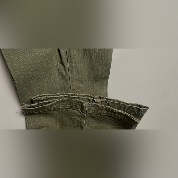 Lucky Brand Dungarees by Gene Montesano Juniper Flare Regular Fit Size 6/28 - Picture 10 of 12